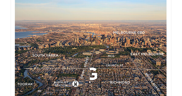 Aerial location